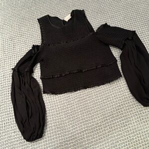 100% Silk CINQ-A-SEPT blouse